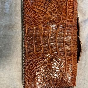 Women’s Crocodile clutch